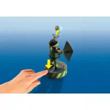 Playmobil 71832 Heroes - Szuperhősök összecsapása rakétakilövő autóval