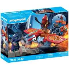   Playmobil 71833 Heroes - Szuperhősök sárkánydrón csatája