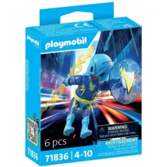 Playmobil 71836 Heroes - Blue Voltage, a villámhős