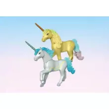 Playmobil 71840 Szivárványvirág, a csillogó unikornis és tündér barátja