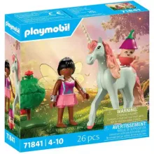 Playmobil 71841 Égi rózsa, a csillogó unikornis és tündér barátja