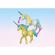 Playmobil 71842 Napfényvirág, a csillogó unikornis és tündér barátja