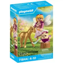Playmobil 71844 Arany unikornis csikó és tündér gondozója