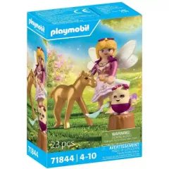   Playmobil 71844 Arany unikornis csikó és tündér gondozója