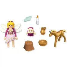 Playmobil 71844 Arany unikornis csikó és tündér gondozója