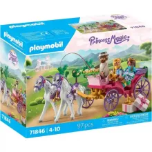 Playmobil 71846 Királyi lovas hintó hercegnővel és herceggel
