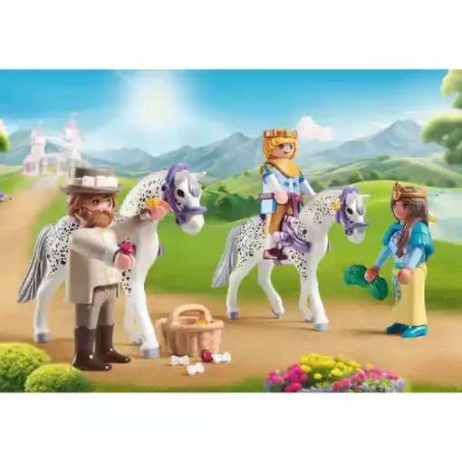 Playmobil 71846 Királyi lovas hintó hercegnővel és herceggel