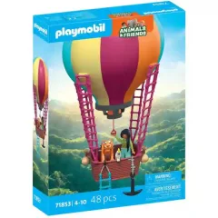   Playmobil 71853 Animals & Friends - Hőlégballonos kirándulás