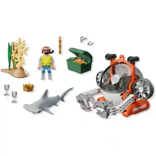 Playmobil 71860 Víz alatti kincskereső kaland tengeralattjáróval