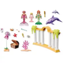 Playmobil 71861 Sellőcsalád delfinekkel