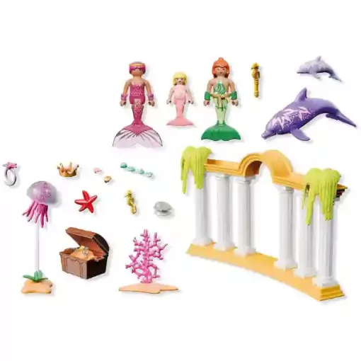 Playmobil 71861 Sellőcsalád delfinekkel