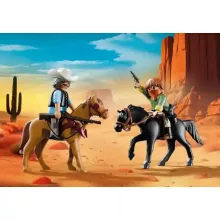 Playmobil 71862 Western postakocsi lovas banditával
