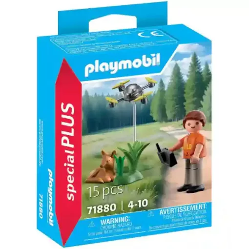 Playmobil 71880 Őzgida mentés drónnal