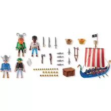 Playmobil 71888 Asterix és Obelix - Vitorlás kalózhajó