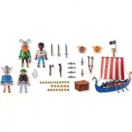 Playmobil 71888 Asterix és Obelix - Vitorlás kalózhajó