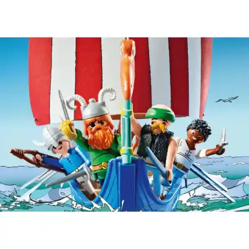 Playmobil 71888 Asterix és Obelix - Vitorlás kalózhajó
