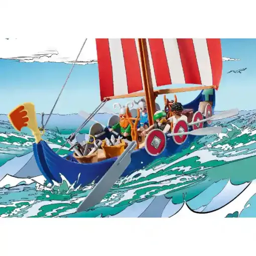 Playmobil 71888 Asterix és Obelix - Vitorlás kalózhajó