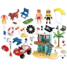 Playmobil 71903 Mentőállomás a tengerparton homokfutó autóval