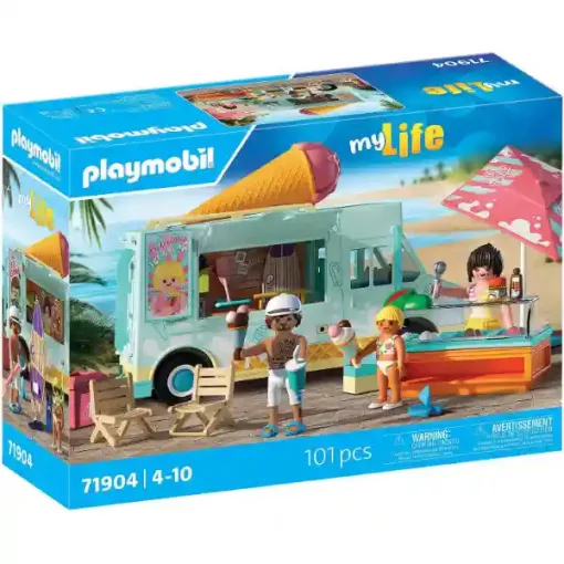 Playmobil 71904 Fagyiskocsi és szörfbolt