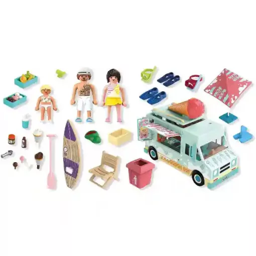 Playmobil 71904 Fagyiskocsi és szörfbolt