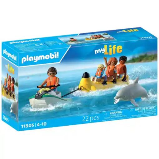 Playmobil 71905 Jet-ski húzta banánhajó delfinnel