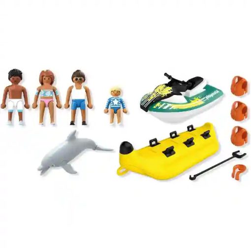 Playmobil 71905 Jet-ski húzta banánhajó delfinnel