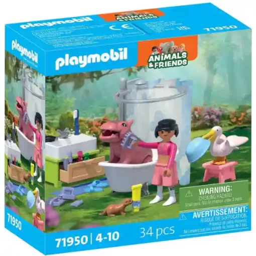 Playmobil 71950 Animals & Friends - Állatos fürdőmóka