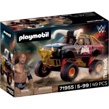 PLAYMOBIL 71955 WWE® - A Szikla (The Rock) pankrátor Monster Truck autója