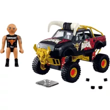 PLAYMOBIL 71955 WWE® - A Szikla (The Rock) pankrátor Monster Truck autója