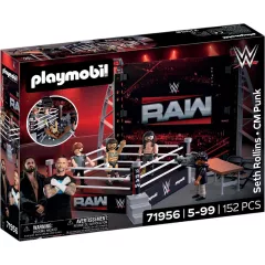   PLAYMOBIL 71956 WWE® - RAW pankrátor ring gyűjtői készlet