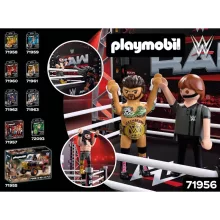 PLAYMOBIL 71956 WWE® - RAW pankrátor ring gyűjtői készlet