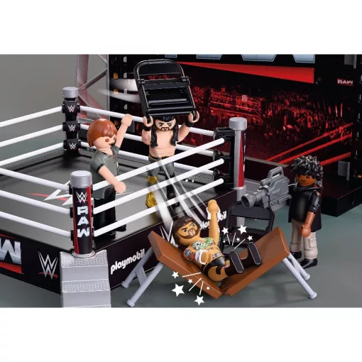 PLAYMOBIL 71956 WWE® - RAW pankrátor ring gyűjtői készlet