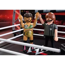 PLAYMOBIL 71956 WWE® - RAW pankrátor ring gyűjtői készlet