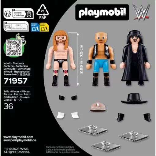PLAYMOBIL 71957 WWE® - Pankrátor figurakészlet