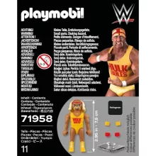 PLAYMOBIL 71958 WWE® - Hulk Hogan™ pankrátor figura