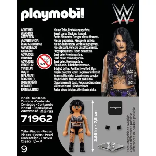 PLAYMOBIL 71962 WWE® - Rhea Ripley pankrátor figura