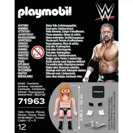 PLAYMOBIL 71963 WWE® - Triple H pankrátor figura