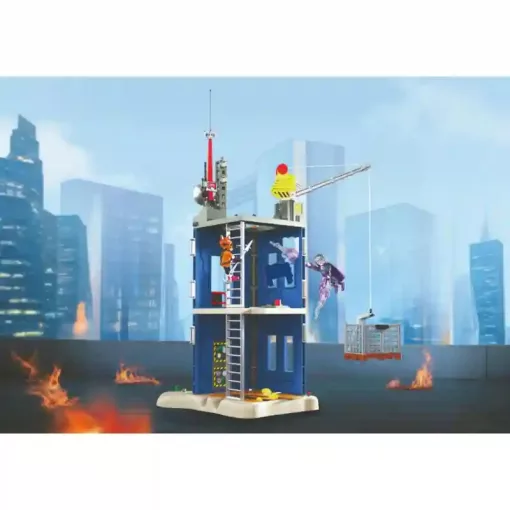 Playmobil 72022 Heroes - Párbaj a Szuperhős-toronyban