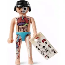 Playmobil 72027 Anatómia oktató zsákbamacska figura 29. sorozat (fiúknak)