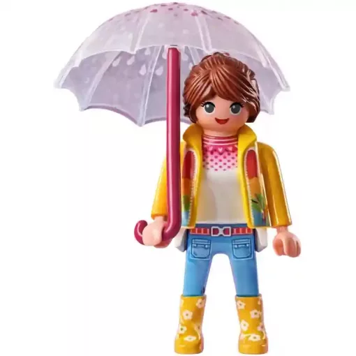 Playmobil 72028 Esernyős lány zsákbamacska figura 29. sorozat (lányoknak)
