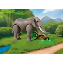 Playmobil 72068 Elefánt állatkerti gondozóval