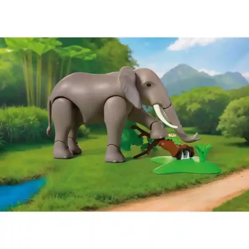 Playmobil 72068 Elefánt állatkerti gondozóval