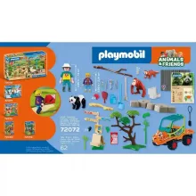 Playmobil 72072 Animals & Friends - Állatkerti tigrises állatgondozó kocsi