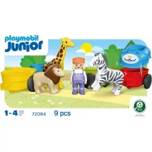 PLAYMOBIL 72084 Junior - Állatos vonat