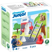 PLAYMOBIL 72088 Junior - Tűzoltó puzzle