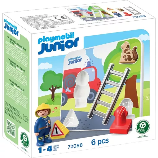 PLAYMOBIL 72088 Junior - Tűzoltó puzzle