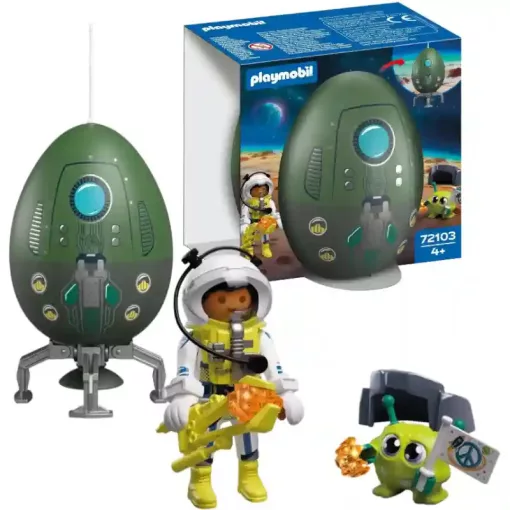 Playmobil 72103 Űrhajós idegennel húsvéti tojásban