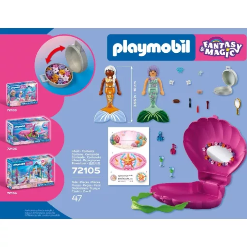 PLAYMOBIL 72105 Sellők kagylótáskája