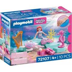 PLAYMOBIL 72107 Sellő ajándékkal és állatokkal