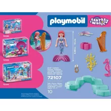PLAYMOBIL 72107 Sellő ajándékkal és állatokkal